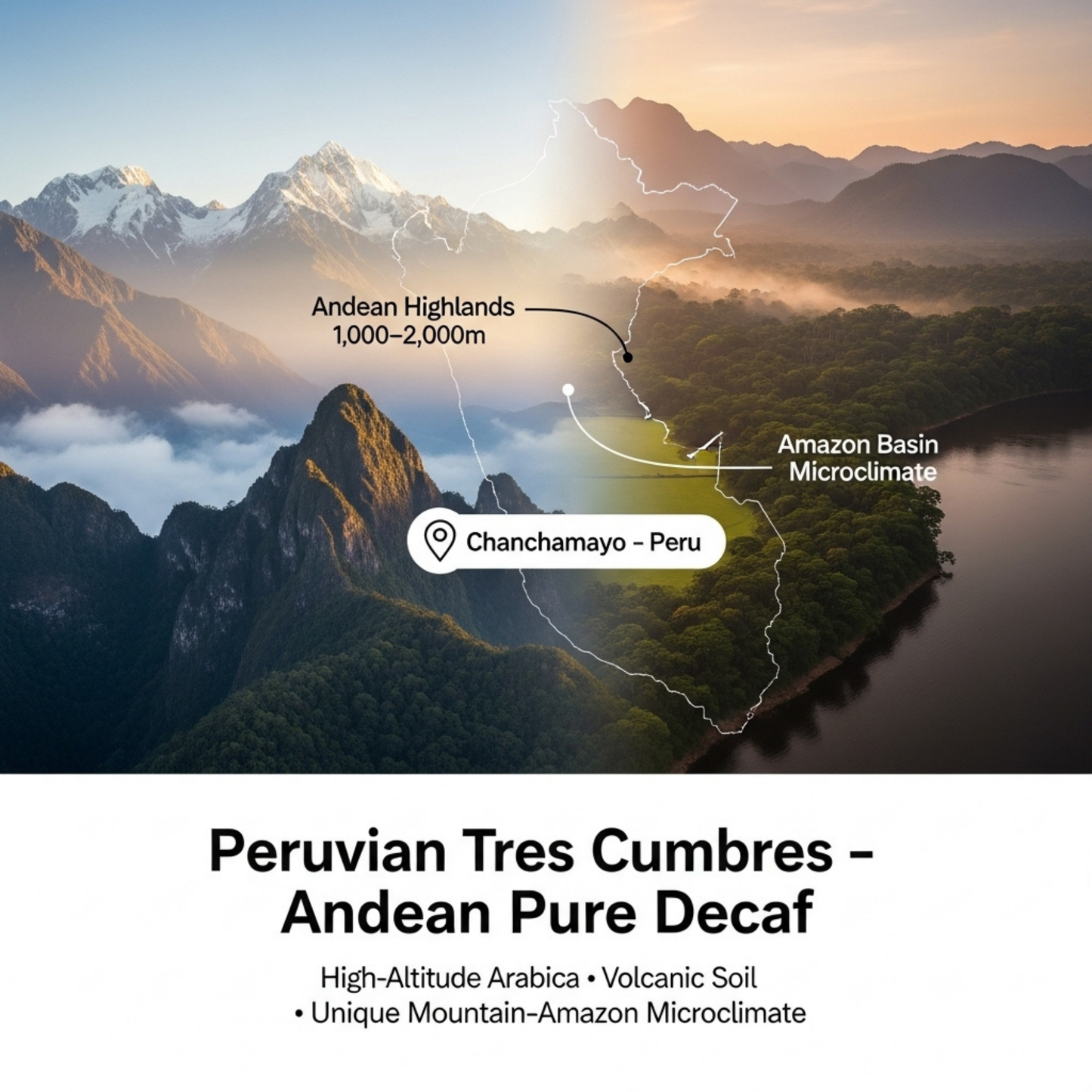 Andean Pure Decaf Peru, 1 LB