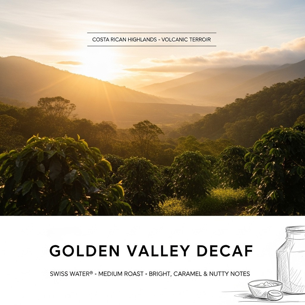 Golden Valley Decaf Costa Rica, 1 LB