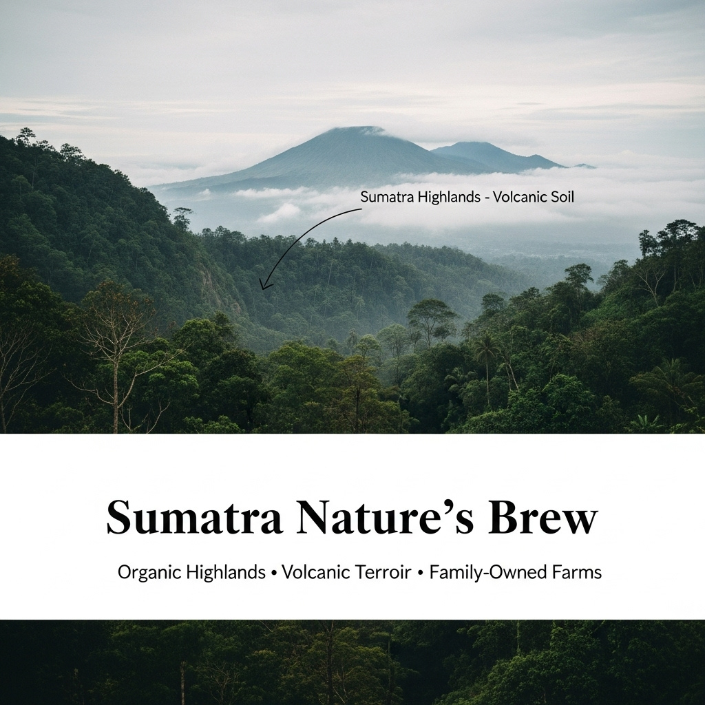 Sumatra Nature’s Brew Decaf Indonesia, 1 LB