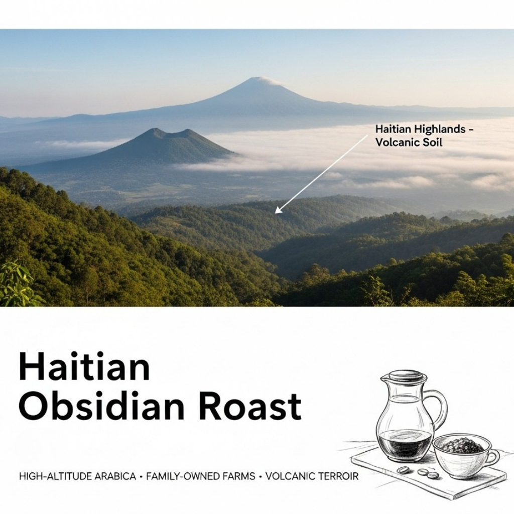 Haitian Obsidian Roast, 1 LB
