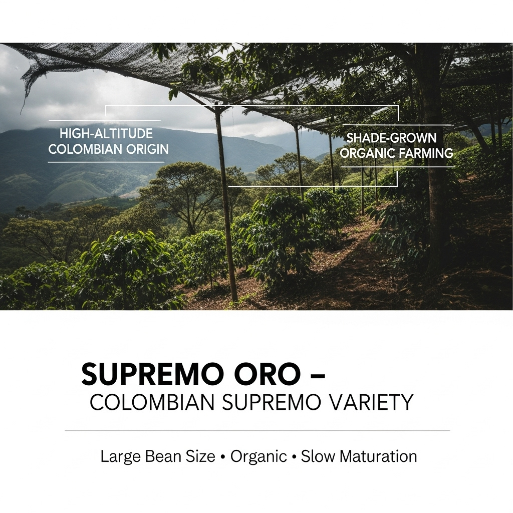 Supremo Oro Colombia, 1 LB