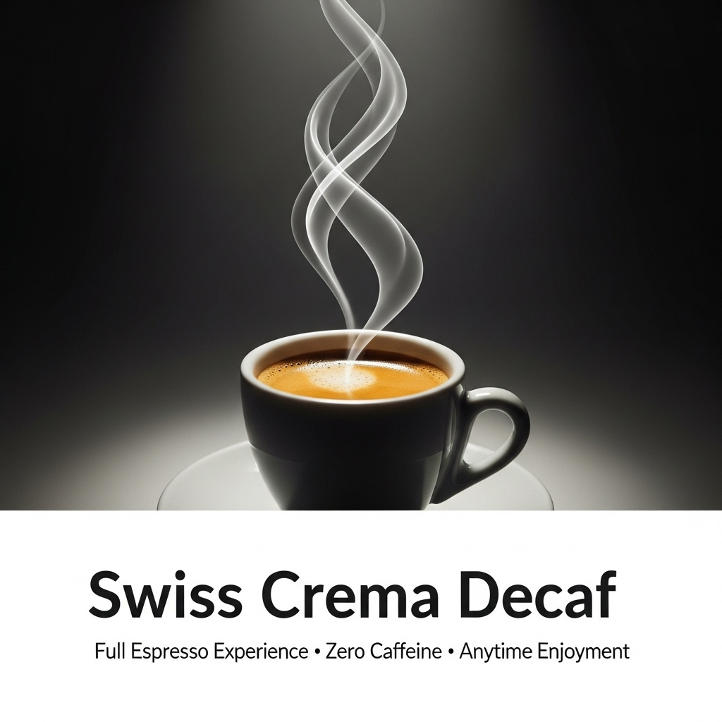 Swiss Crema Decaf, 5 LB