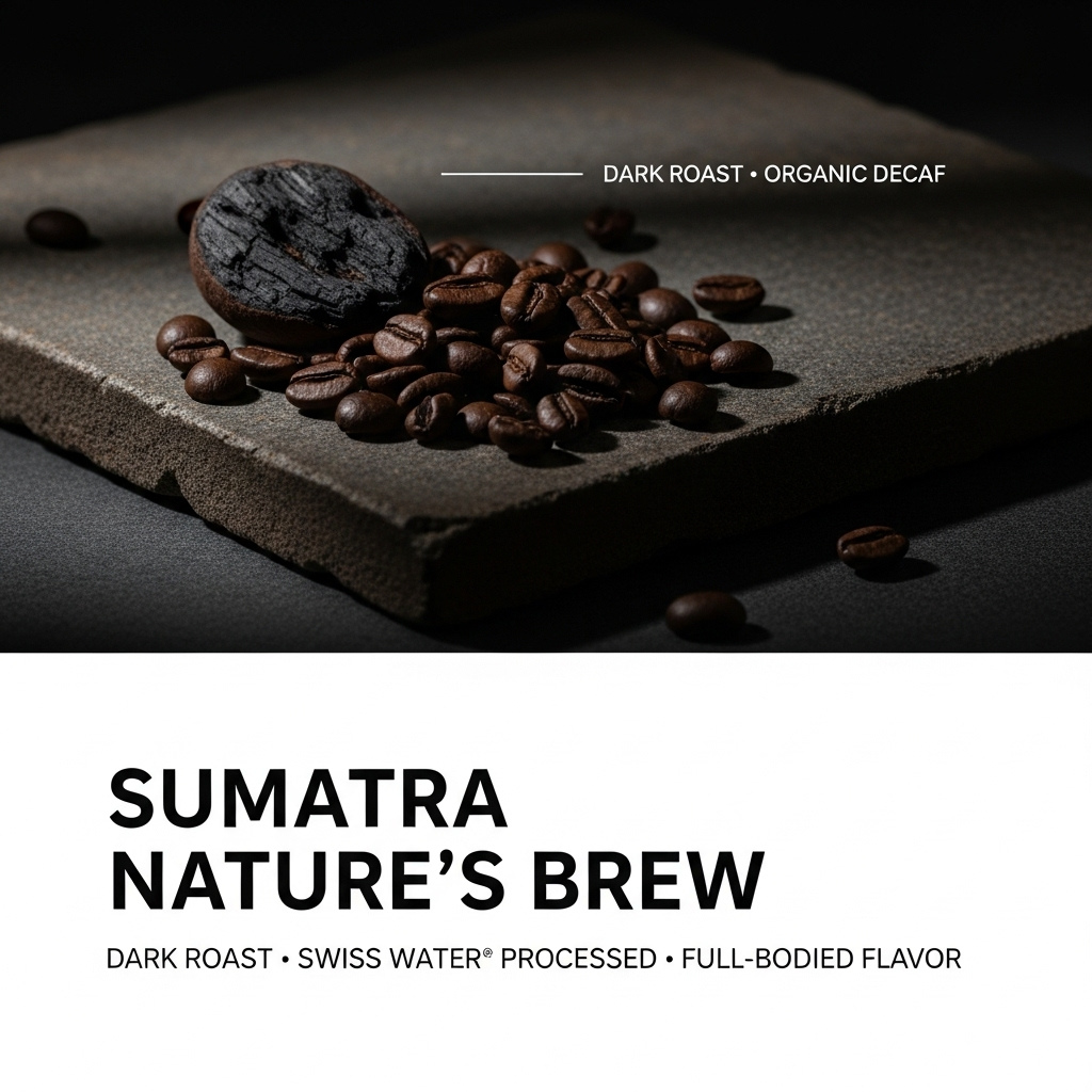 Sumatra Nature’s Brew Decaf Indonesia, 1 LB