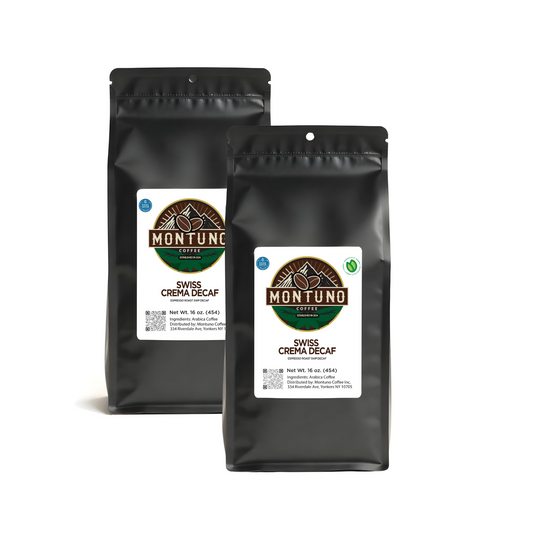 Swiss Crema Decaf, 1 LB (Pack of 2)